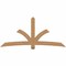 Ekena Millwork Davenport Timber Gable Bracket, Western Red Cedar, 96"W x 44"H x 5 1/2"D x 5 1/2"F, 11/12 Pitch GBW096X44X0606DAV00SWR - alternate 1